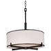 Nexus 4 Light 22" Wide Oil Rubbed Bronze Pendant Light