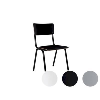 Zuiver Stuhl Back to School Schwarz Image