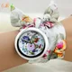 Shsby-Montres ethniques florales en mousseline de soie pour femmes montre pour filles douces