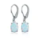 ElAssoropal Dangle Boucles d'oreilles incrustées de zircon pour femmes bijoux d'oreille de mariage