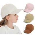 Casquette de Baseball ajustable pour enfants chapeau de Protection solaire pour garçons et filles