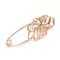 Kinel-Broche en Or Rose pour Femme, Bijoux de Mariage à la Mode, Boutonnière Fine, Broche en Métal