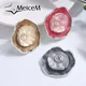 Meicem-Broches roses en alliage pour femme épingles à fleurs en émail grand design cadeaux de