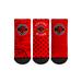 "Toddler Rock Em Socks Toronto Raptors #1 Fan 3-Pack Crew Set"