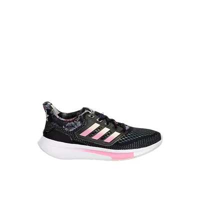 Adidas Womens Eq21 Run Running Shoe - Black Size 6.5M