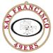 San Francisco 49ers 16'' Team Color Logo Cutout