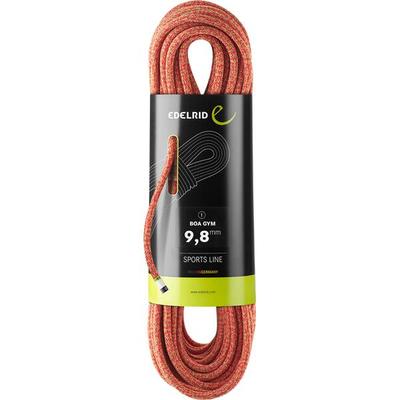 EDELRID Bergseil Boa Gym 9,8mm, Größe 40 in Braun