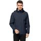 Funktionsjacke JACK WOLFSKIN "STORMY POINT 2L JKT M" Gr. L (52), blau (dunkelblau) Herren Jacken Trekkingjacken