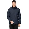 Funktionsjacke JACK WOLFSKIN "STORMY POINT 2L JKT M" Gr. XXXL (60), blau (dunkelblau) Herren Jacken Trekkingjacken