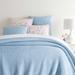 Pine Cone Hill Bubble 100% Cotton Coverlet Cotton in Blue | Queen Coverlet | Wayfair PC3709-Q