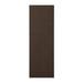 White 288 x 36 x 0.5 in Area Rug - Eider & Ivory™ Modern Indoor/Outdoor Rug - Chocolate Polypropylene | 288 H x 36 W x 0.5 D in | Wayfair