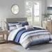 Dovecove Adam 8 Piece Printed Seersucker Comforter & Quilt Set Collection /Polyfill/Microfiber in Blue | Wayfair 2B6E8BBC07B14AE9942EB4E9B9F3A19A