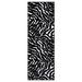 Black 48 x 0.5 in Area Rug - Everly Quinn Animal Print Black Indoor/Outdoor Area Rug Nylon | 48 W x 0.5 D in | Wayfair