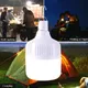 Lampes de secours LED portables rechargeables par USB ampoule de camping en plein air lampe de