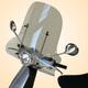 V PARTS Piaggio Vespa LX Clear Standard Bubble, transparent