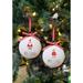 Rae Dunn Set of 2 CHRISTMAS Ornaments
