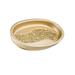 Sinatra Soap Dish by POPULAR BATH in Champagne Gold