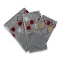 Sedona 3-Pc Towel Set by POPULAR BATH in Grey