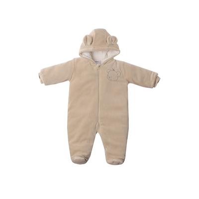 Overall LILIPUT, Kinder, Gr. 50/56, EURO-Größen, beige, 80% Baumwolle, 20% Polyester, casual, Langarm, Overalls, in nied