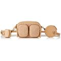 Pinko Damen Mini Power Camera Case Shaped Tasche, D05q_beige Oxford-Antikgold