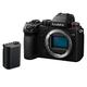 Panasonic LUMIX DC-S5 S5 Full Frame Mirrorless Camera, 4K 60P Video Recording with Flip Screen and Wi-Fi, 5-Axis Dual I.S, (Black), Plus Additional Battery Pack