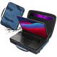 Smatree 13.3 inch Hard Shell Briefcase Laptop Carrying Case Compatible for New 2023 2021 Macbook Pro 14.2 inch,13-13.3 inch MacBook Pro/MacBook Air - Navy blue