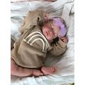 Pinky Reborn 20 Inch Reborn Baby Doll Realistic Sleeping Doll Silicone Reborn Toddler Doll Weighted Handmade Doll Gift Set