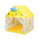 Ergocar Teepee Tent for Kids, Princess Castle, Play Tent with Cute Shape, Dream Castle with Colored Balls, Childrens Indoor & Outdoor Playhouse Tent, Kids Toys Birthday Gifts