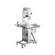 KWS KitchenWare Station KWS Floor Model 220V 3 Phase 1380W 2 HP Bone Saw w/ 98? Blade, Meat Band Saw/Slicer Heavy-Duty, in Gray | Wayfair B-350