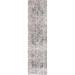 Gray 108 x 26.4 x 0.5 in Area Rug - Bungalow Rose Oriental Machine Made Polypropylene Area Rug | 108 H x 26.4 W x 0.5 D in | Wayfair