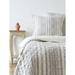 Amity Home Aden Gray Sham Linen Blend | 20 H x 36 W x 1 D in | Wayfair CC822GKS