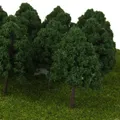 Lot de 25 arbres miniatures pour train chemin de fer paysage rw