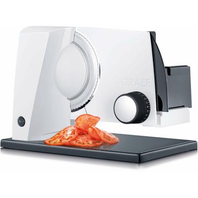 GRAEF Allesschneider "SLICED KITCHEN SKS S11001", weiß, B:23,7cm H:25,2cm T:34,3cm, Allesschneider, mit Bodenplatte Image