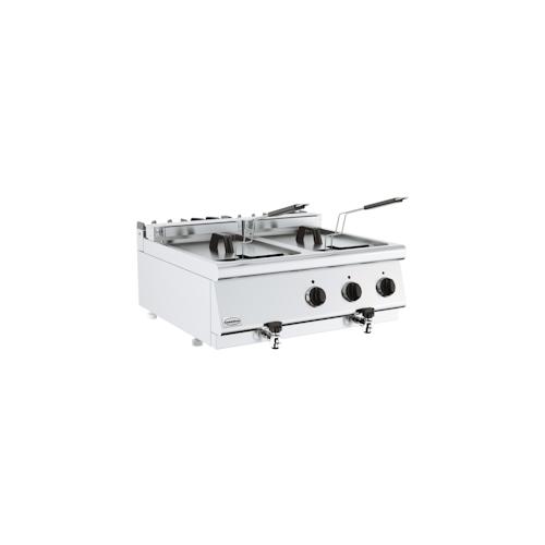 Chefgastro Base 700 Elektro Fritteuse 2X10L BxTxH 800x700x300mm