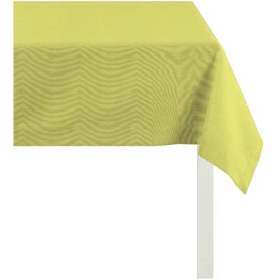 Tischdecke APELT "4362 Rips - UNI" Gr. 3, grün (hellgrün), B:130cm L:170cm, Polyester, Baumwolle, Tischdecken, UNI-BASIC Image