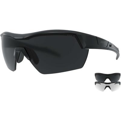 STNGR Lo-Drag Ballistic Sunglasses Matte Black/Smoke/ClearNon-Polarized Medium/Large 6K-8O41-JV3L