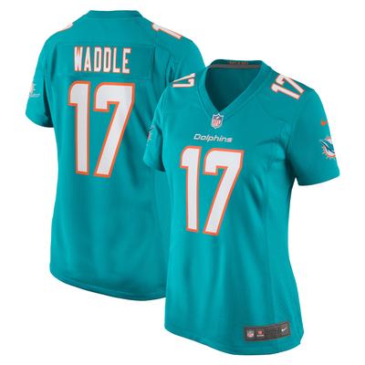 Miami Dolphins Nike Heimtrikot - Aqua - Jaylen Waddle - Damen Image