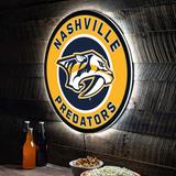 Evergreen Enterprises, Inc NHL LED Round Lighted Wall Sign in Blue/Yellow | 23 H x 23 W x 0.25 D in | Wayfair 8LED4365RD