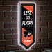 Evergreen Enterprises, Inc NHL LED Pennant Shaped Lighted Wall Sign | 23 H x 23 W x 0.25 D in | Wayfair 8LED4370PEN