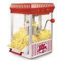 Nostalgia 2.5oz Kettle Tabletop Popcorn Machine, Stainless Steel in Red | 17 H x 11.25 W x 13.25 D in | Wayfair NKPTT25RW