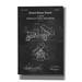 17 Stories Dump Truck Blueprint Patent Chalkboard - Wrapped Canvas Print Metal in Black/White | 60 H x 40 W x 1.5 D in | Wayfair