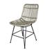 Bay Isle Home™ Valetta Patio Dining Side Chair Wicker/Rattan in Gray | 32.7 H x 17.5 W x 22.5 D in | Wayfair 53E09493B9AE45969B54A840DB7170C6