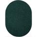 Green 60 x 48 x 0.4 in Area Rug - Ebern Designs Ziver Solid Color Machine Woven Area Rug in Forest | 60 H x 48 W x 0.4 D in | Wayfair
