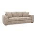 AllModern Fion 88" Square Arm Sofa w/ Reversible Cushions Polyester in Brown | 33 H x 88 W x 42 D in | Wayfair DB14B0F26FC44543B13008DE6572C5AC