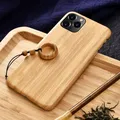 Coque en bois pour iPhone 13 12 Mini 11 Pro Max XS X Poly 8 7 6 6S Plus SE 2020