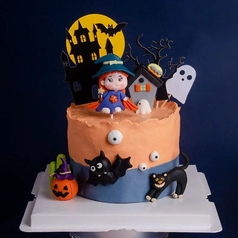 Décoration de gâteau de sorcière d