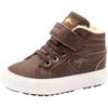 Sneaker KANGAROOS "Kavu III", Gr. 22, braun, Synthetik, sportlich, Schuhe, gefüttert
