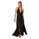 Trendyol Damen Perlen Detailliertes Gestricktes Strandkleid Dress, Schwarz, M EU