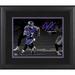 J.K. Dobbins Baltimore Ravens Facsimile Signature Framed 11'' x 14'' Spotlight Photograph