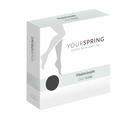 Yourspring light transparent 70den AD 40/41 schw. 2 St Strümpfe